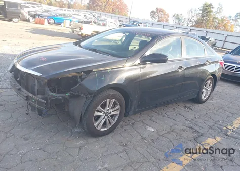 2011 Hyundai Sonata Gls from USA, damaged, VIN 5NPEB4AC4BH240528